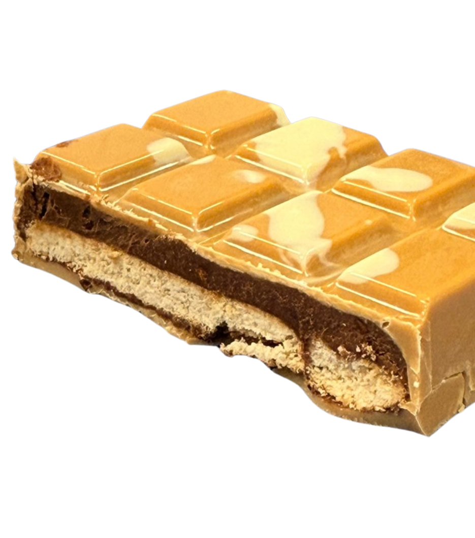 Karamelová čokoláda kávový krém so sušienkou